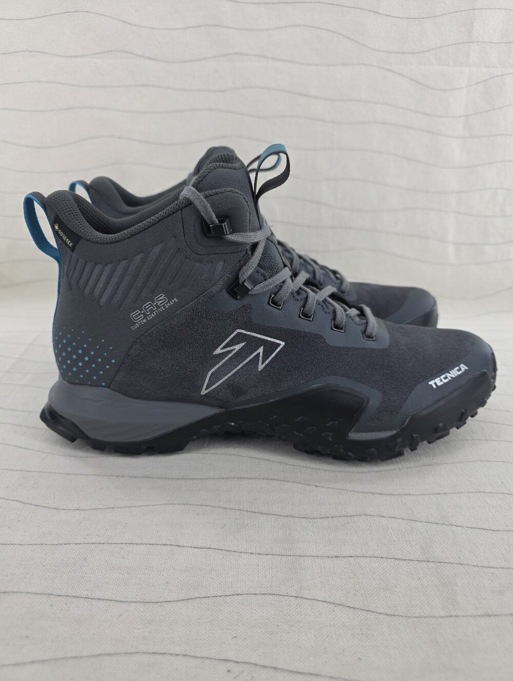 Tecnica Womens Magma Mid 2.0 S GTX WS Gray Trail Hiking Boots Shoes Size 8